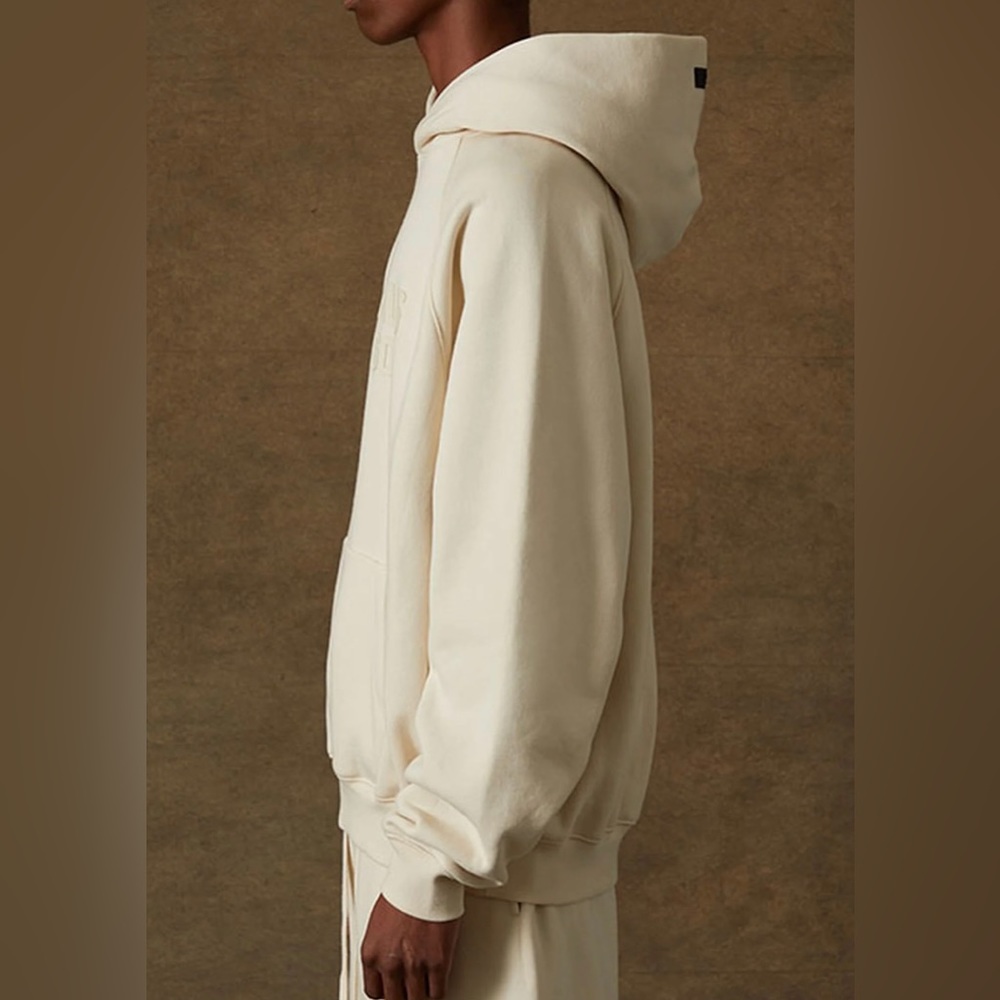 Essentials Off-white Raglan Hoodie - Picture 3 of 7